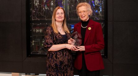 2025 UWE Award presentation to Mary Robinson
